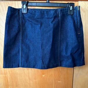 H&M denim mini skirt size 10 new